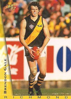 1997 Select AFL Ultimate Series #104 Brendon Gale Front